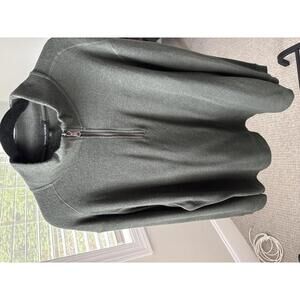 Banana Republic Men's Olive Green Half-Zip Sweater XXL